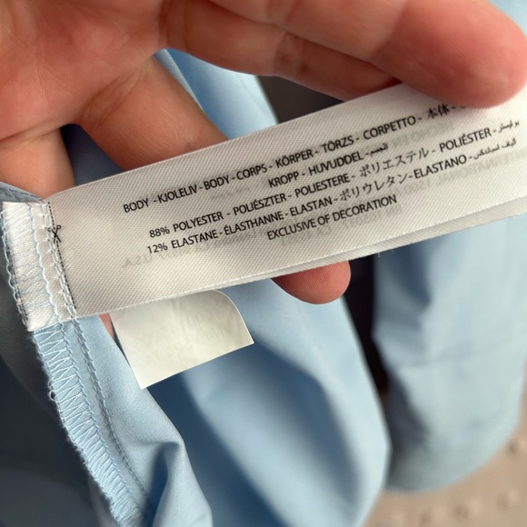 Ariat Tek VentTek Lightweight‎ Long Sleeve Button Down XL Western Rodeo Blue - Picture 5 of 6